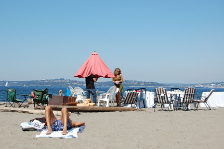 Alki Beach Party in Seattle